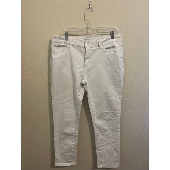 Liz Claiborne White size: 14 Jeans - Picture 1 of 4